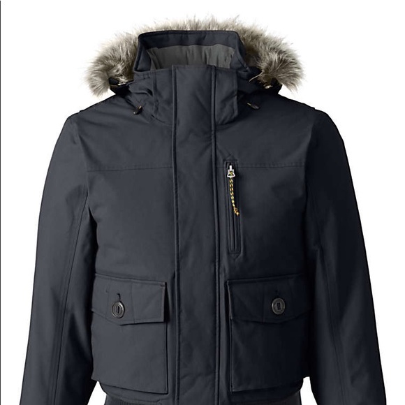 Lands End Winter bomber coat